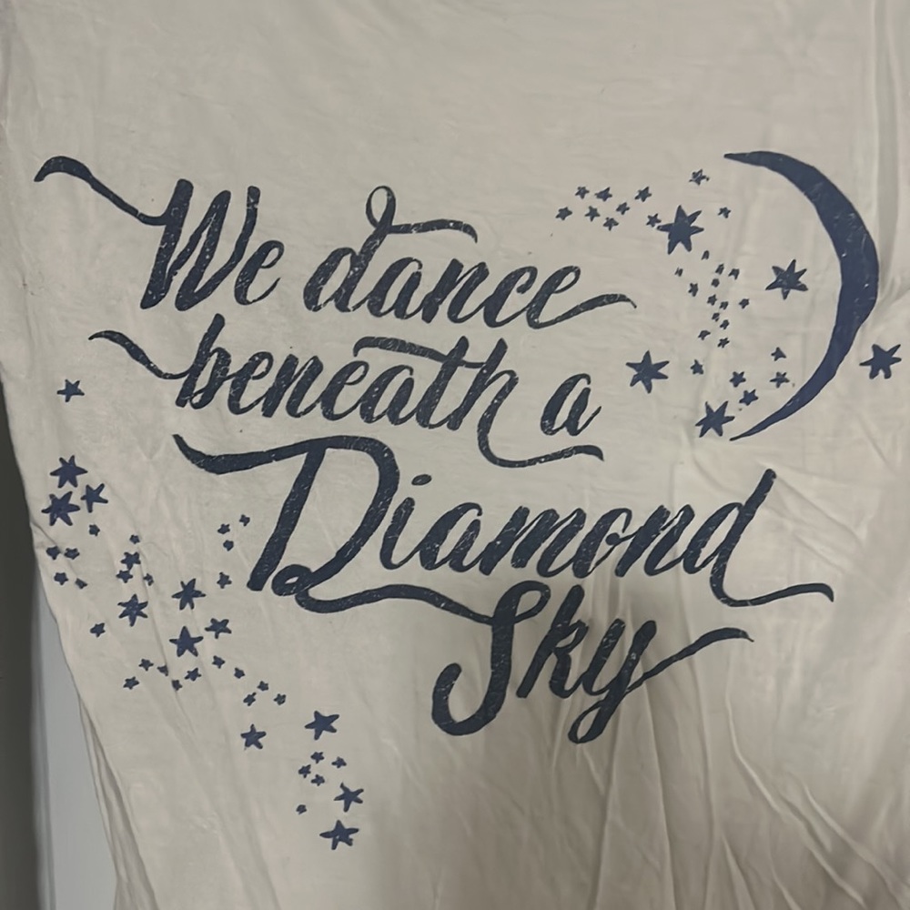 Spell & the Gypsy We Dance Beneath a Diamond Sky Raglan Long Sleeved Tee Medium - Picture 6 of 10